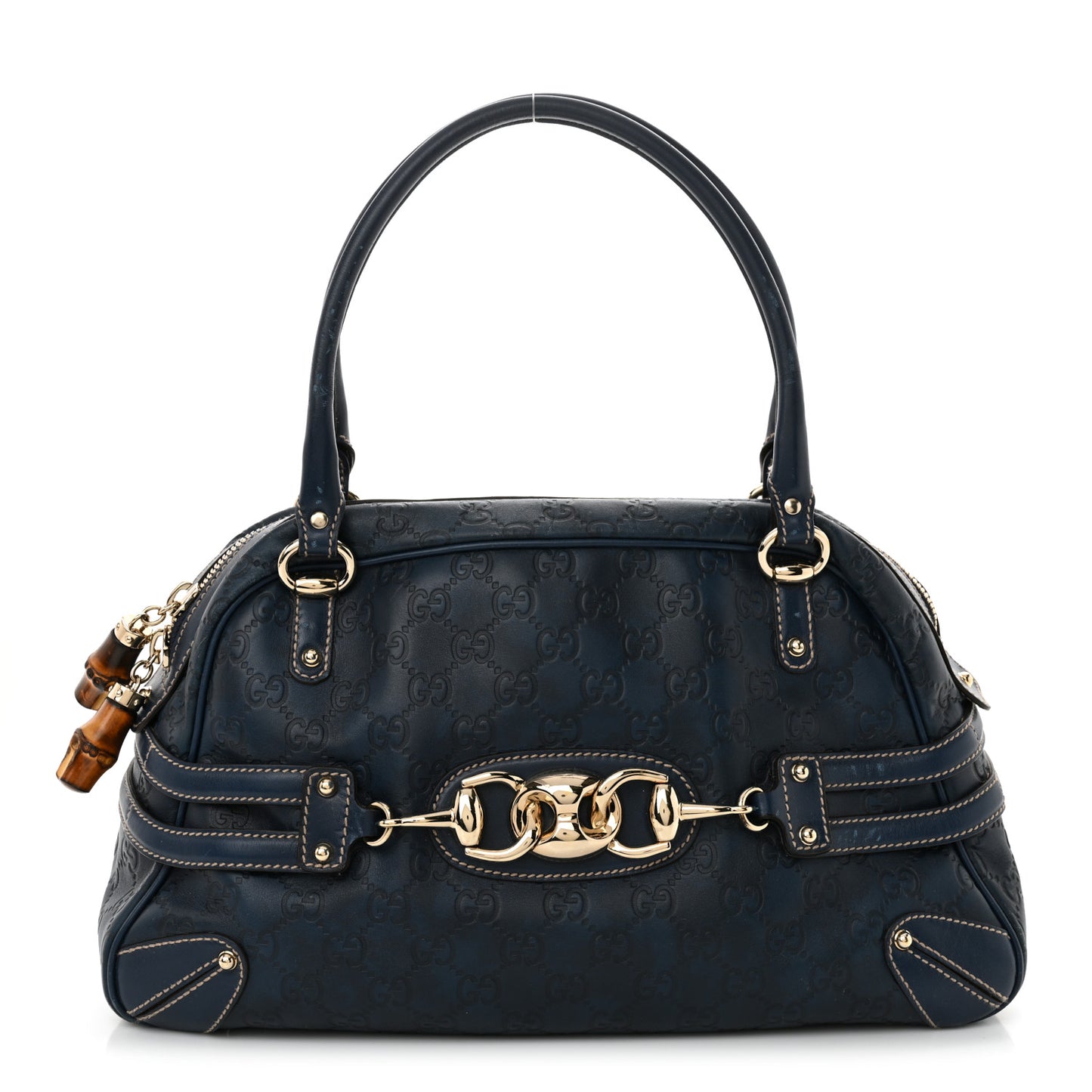 Guccissima Large Wave Boston Blue