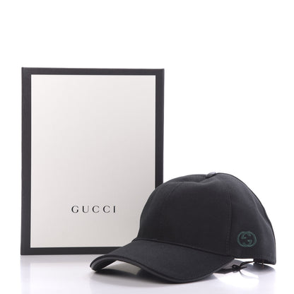 Gucci Cotton Web Baseball Hat S Black 8 of 9