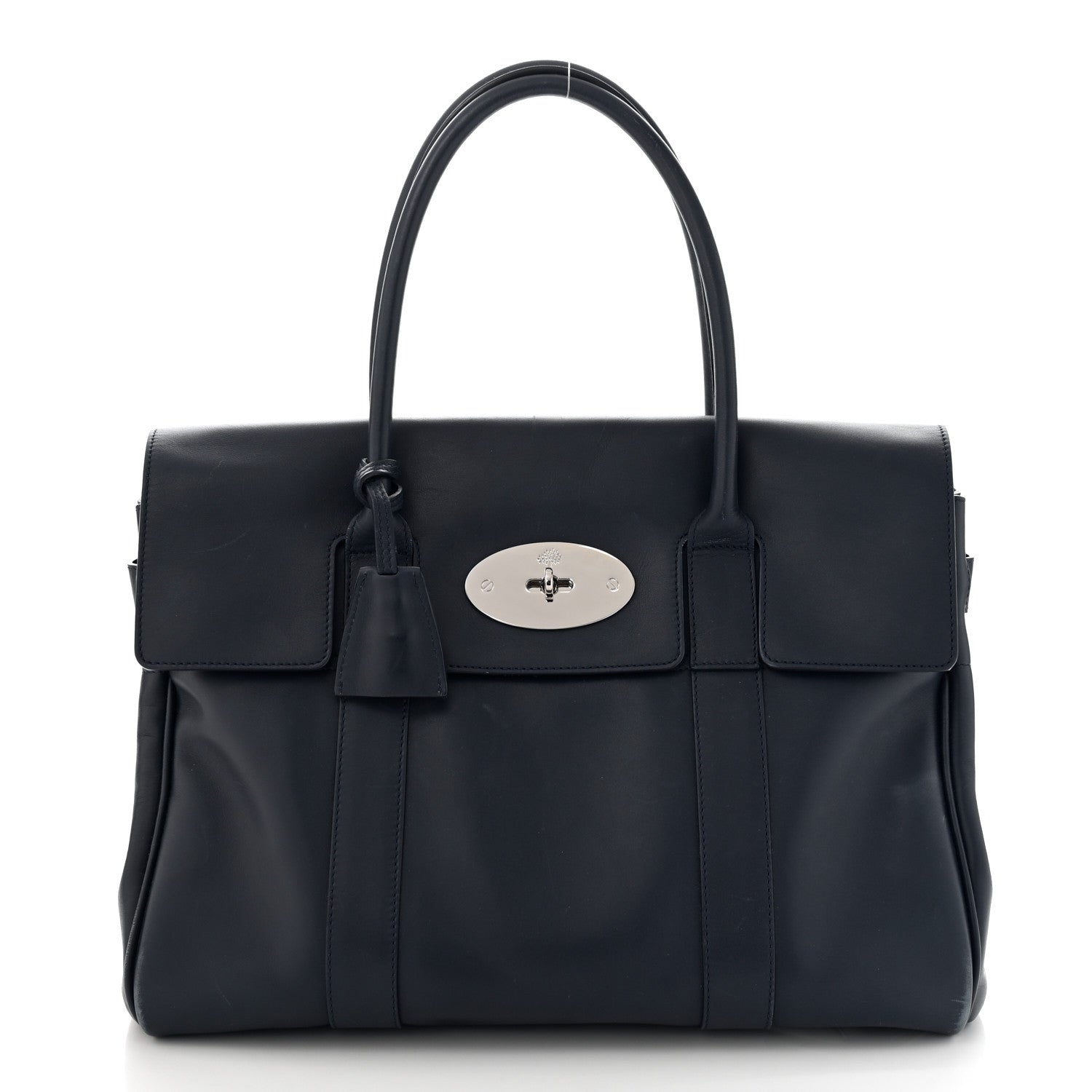 Mulberry Smooth Calfskin Bayswater Midnight 1 of 16