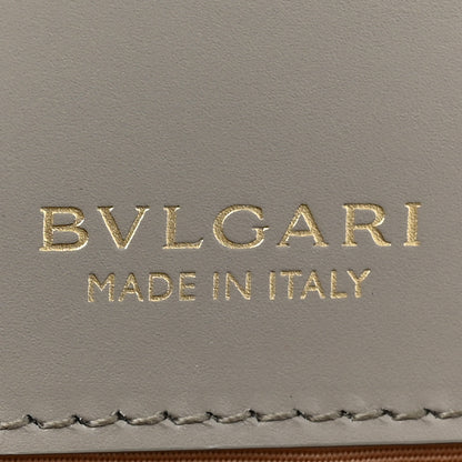 Bulgari Calfskin Serpenti Forever East West Shoulder Bag Opal Grey 7 of 14