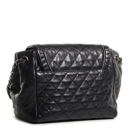 Chanel Calfskin Quilted Istanbul Accordion Flap Black 3 of 7