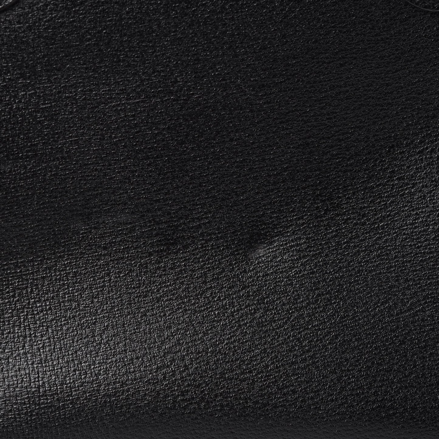 Calfskin Bamboo Top Handle Tote Black