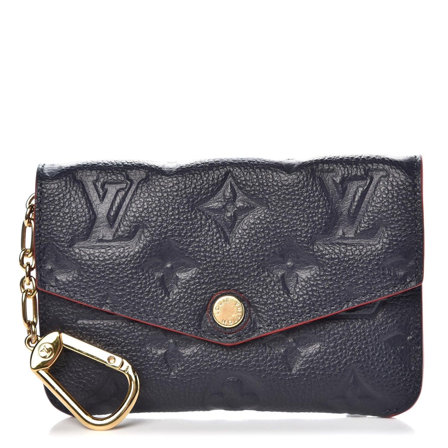 Empreinte Key Pouch Marine Rouge