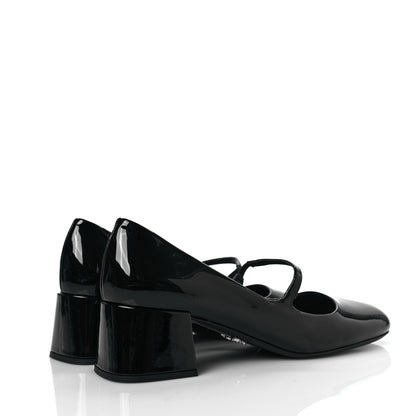 Prada Patent Mary Jane 45mm Pumps 39.5 Black 4 of 8