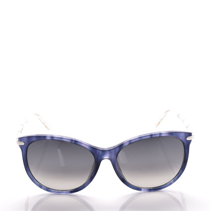 Gucci Bamboo Cat Eye GG 3771/F/S Sunglasses Silver 2 of 7