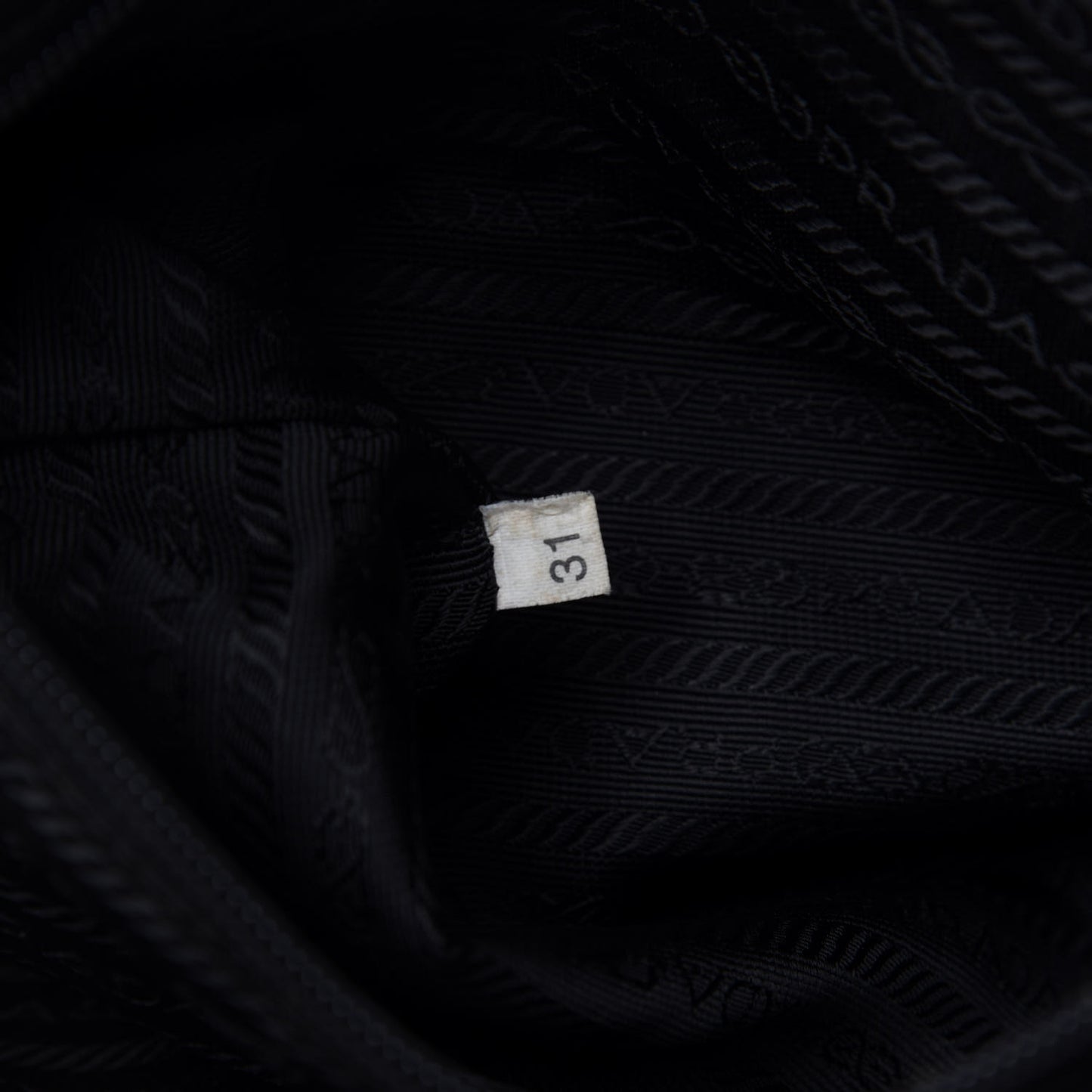 Tessuto Nylon Shoulder Bag Black