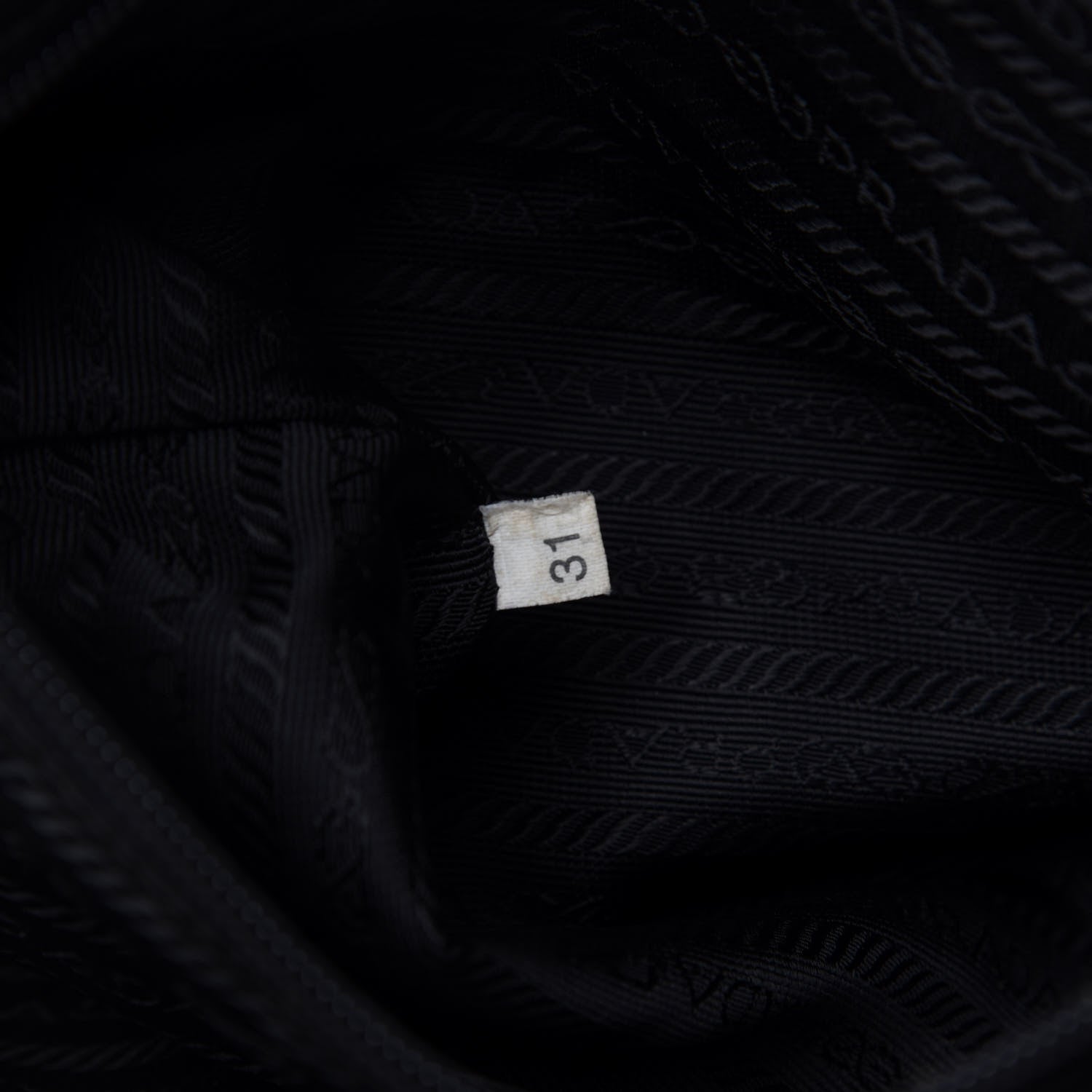Prada Tessuto Nylon Shoulder Bag Black 9 of 10