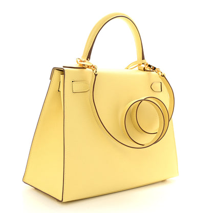 Hermes Epsom Kelly Sellier 28 Jaune Poussin 3 of 10