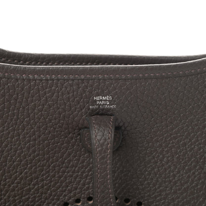 Hermes Taurillon Clemence Amazone Evelyne TPM Ebene Havane 6 of 11
