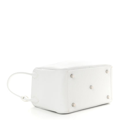 Hermes Taurillon Clemence Lindy 26 White 4 of 9