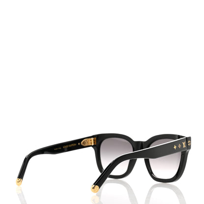 Louis Vuitton Acetate My Monogram Square Sunglasses Z1523W Black 4 of 8