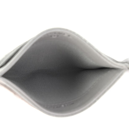 Chanel Glittered Metallic Caviar Quilted Card Holder Silver 5 of 8