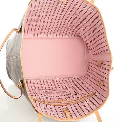 Louis Vuitton Monogram Neo Neverfull MM Rose Ballerine 6 of 9