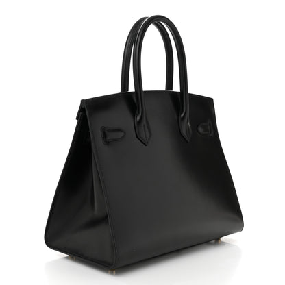 Hermes Box Birkin Sellier 30 Black 3 of 10