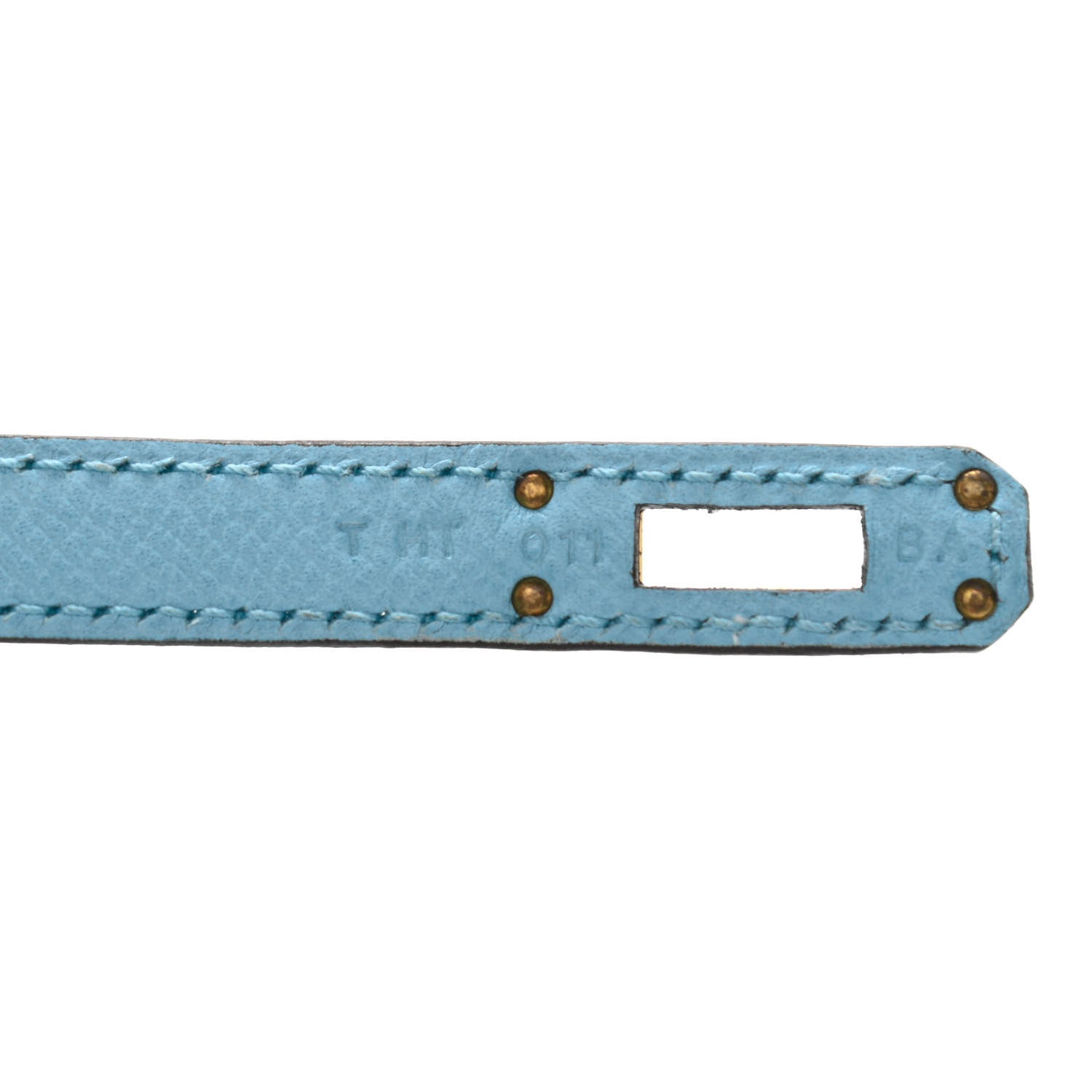 Hermes Epsom Kelly Sellier 25 Bleu Du Nord 7 of 10