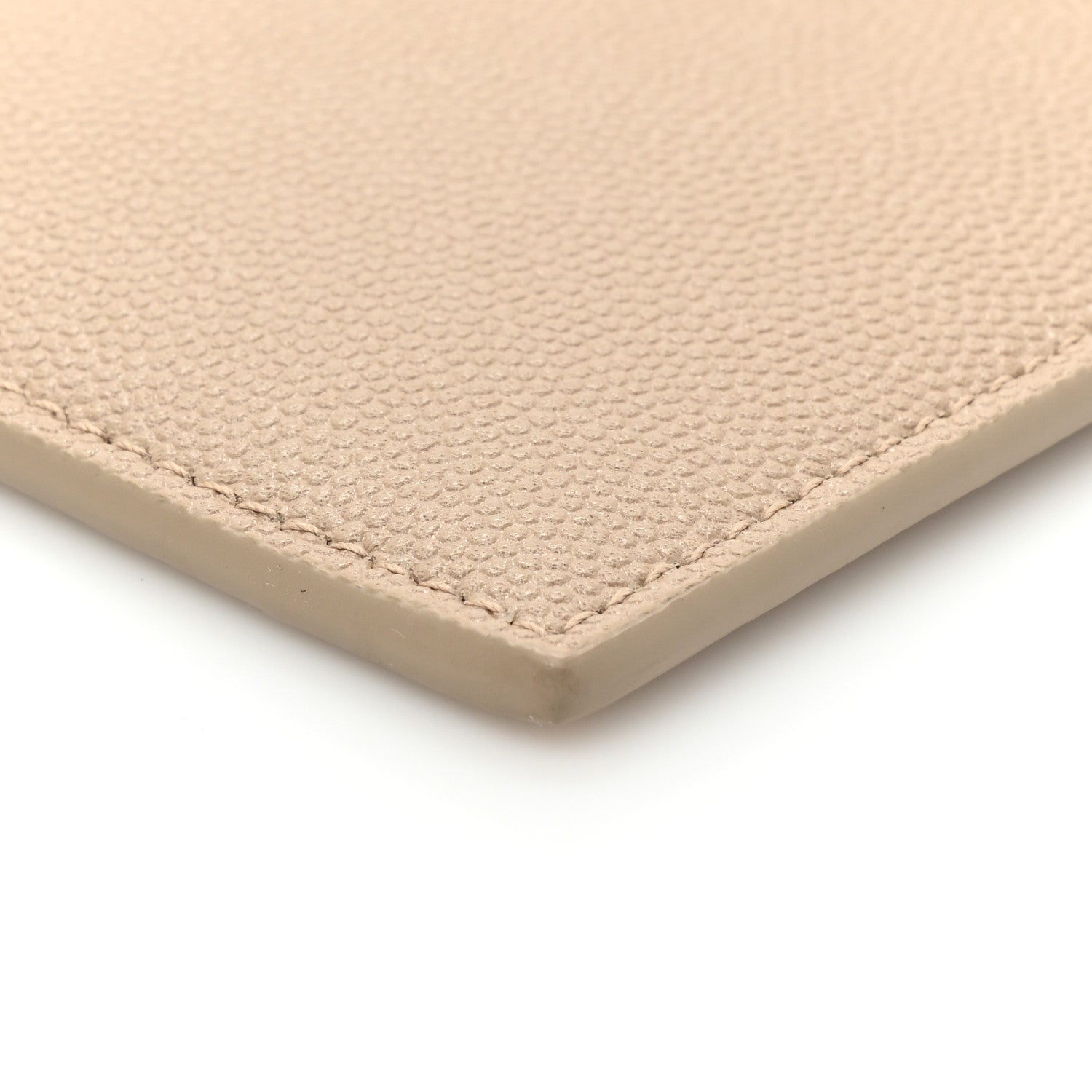 Saint Laurent Grain De Poudre Uptown Pouch Dark Beige 7 of 9