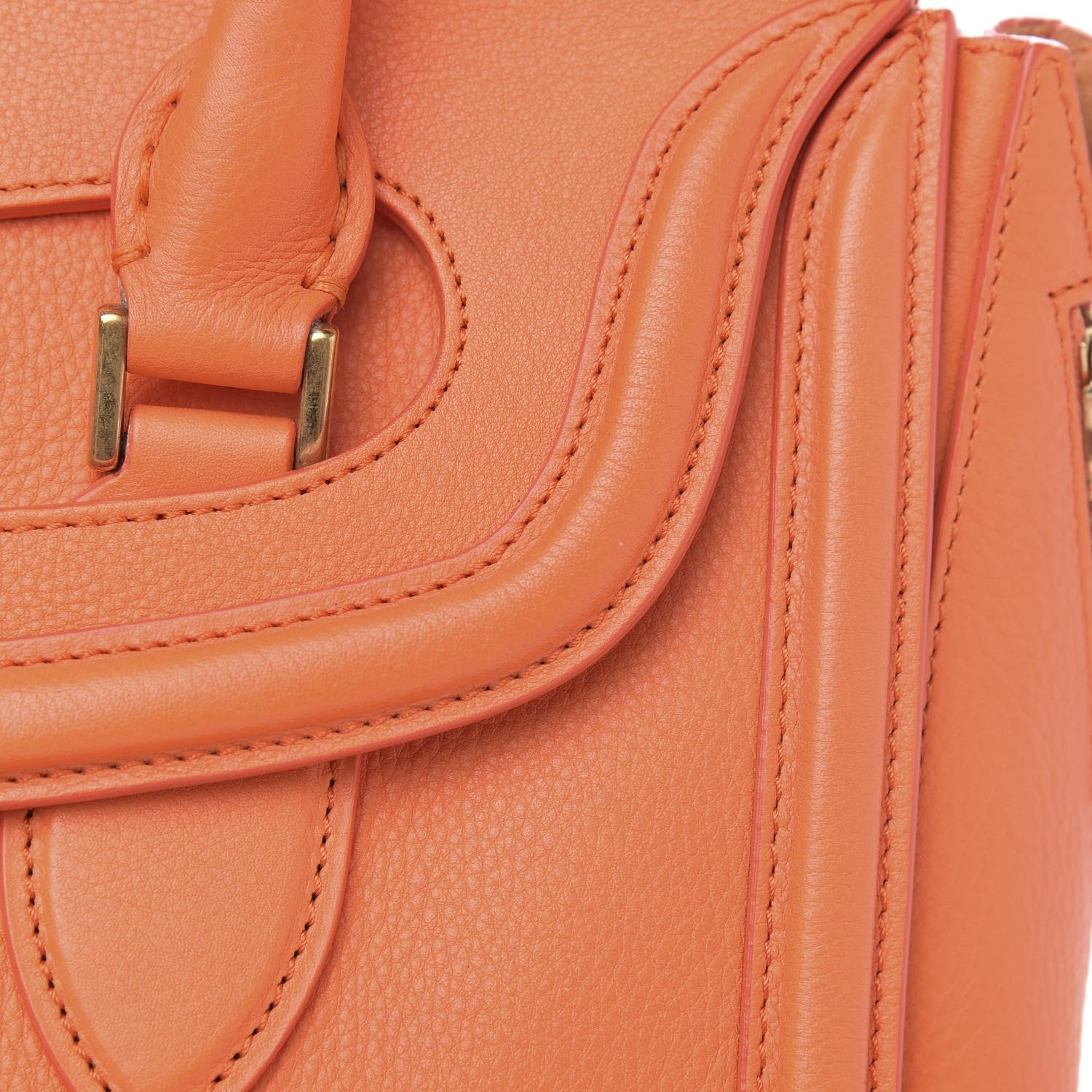 Alexander McQueen Calfskin Large Heroine Orange 13 of 15