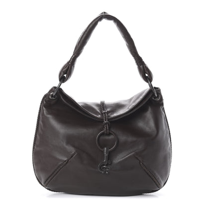 Bottega Veneta Nappa Hobo Ebano 1 of 8