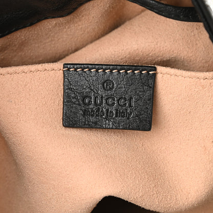 Gucci Piuma Lux Energy Medium Re(Belle) Convertible Bucket Bag Black 6 of 8