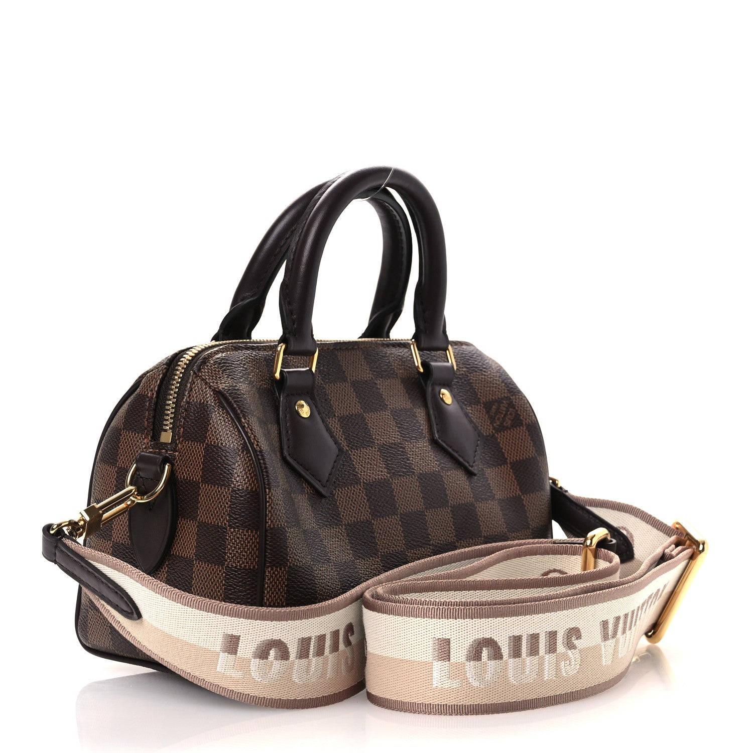 Louis Vuitton Damier Ebene Speedy Bandouliere 20 3 of 9