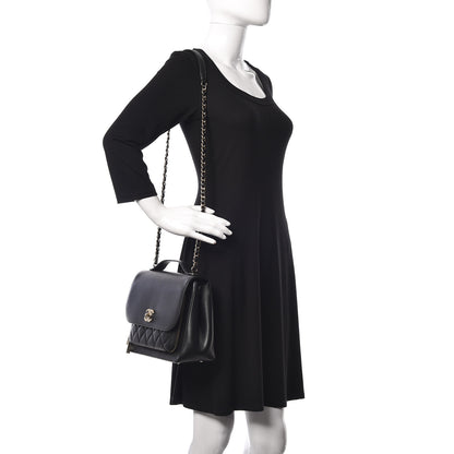 Chanel Caviar Quilted Large Business Affinity Flap Black 2 of 11