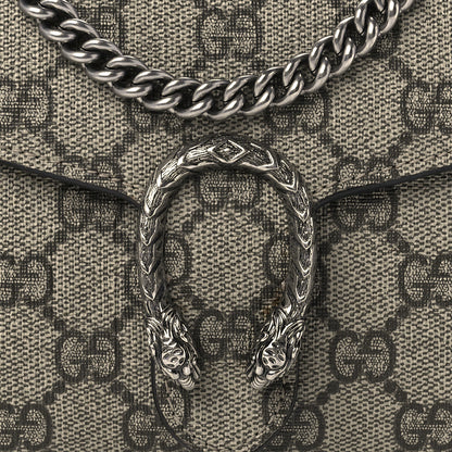 Gucci GG Supreme Monogram Mini Dionysus Chain Wallet Beige Taupe 7 of 14
