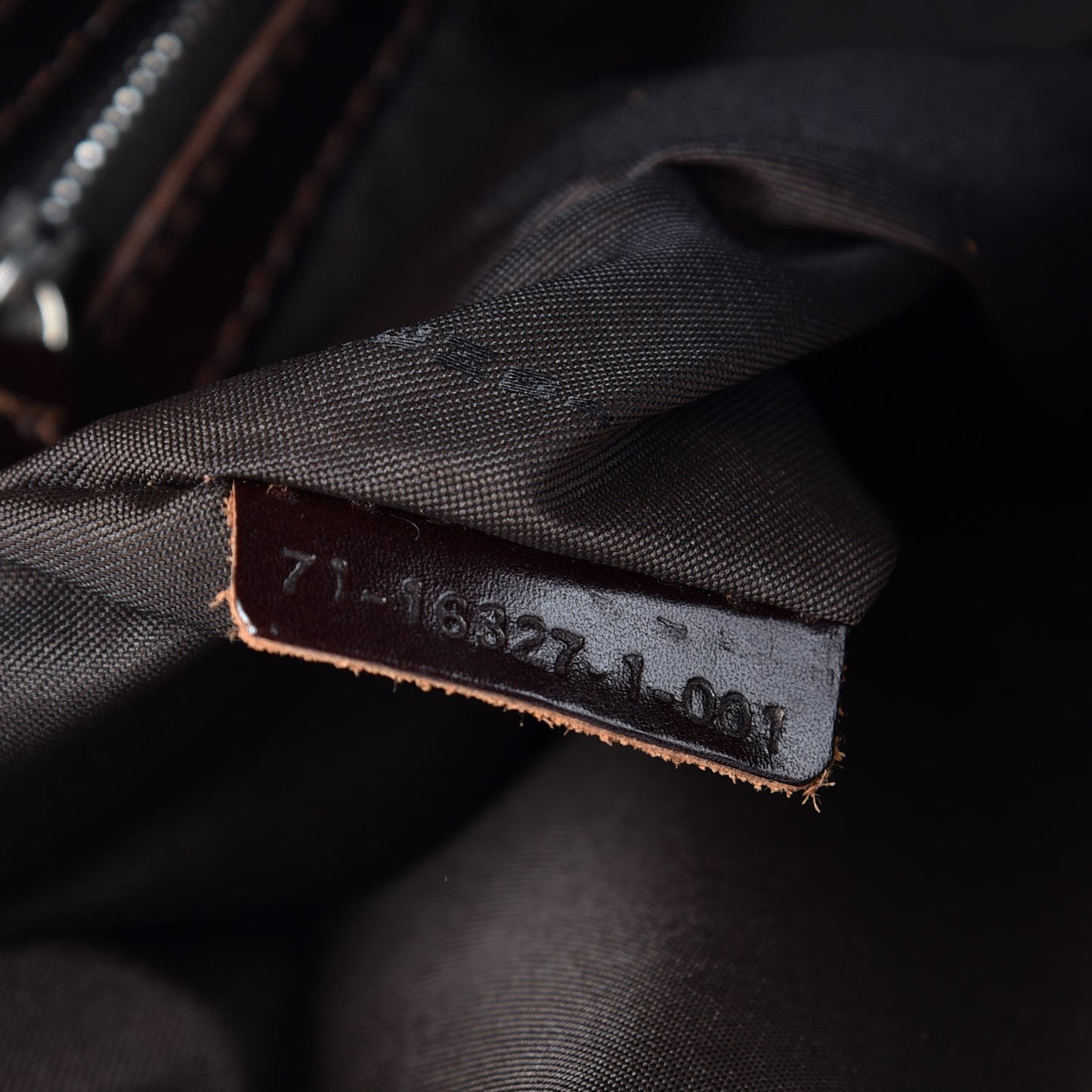 Zucca Mini Boston Satchel Tobacco