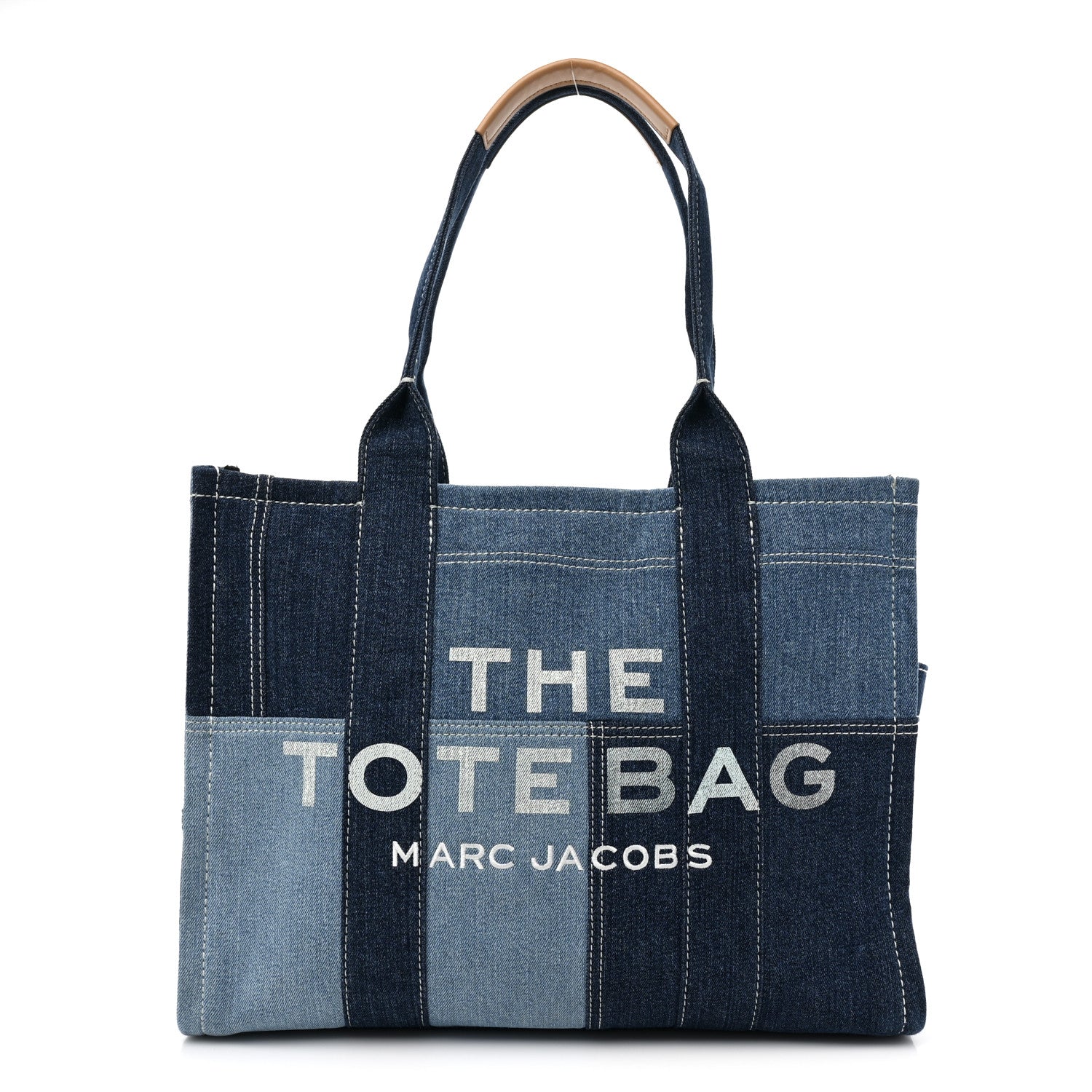 Marc Jacobs Denim Canvas Large The Tote Bag Blue 1 of 8