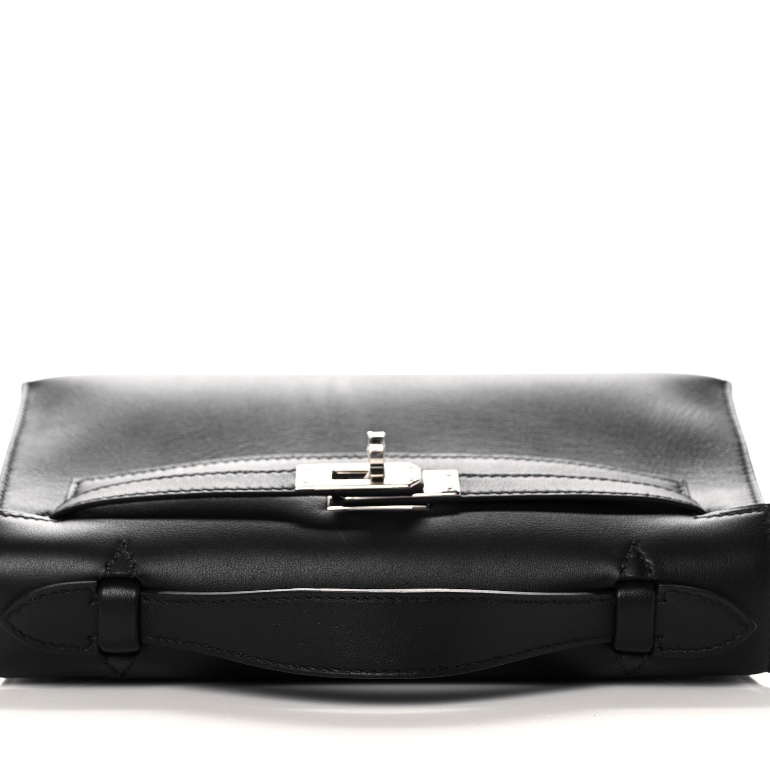 Hermes Swift Kelly Pochette Clutch Black 13 of 29