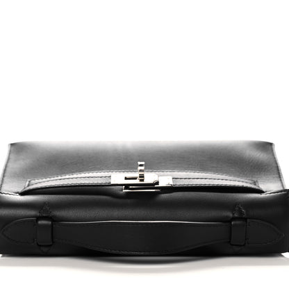 Hermes Swift Kelly Pochette Clutch Black 13 of 29