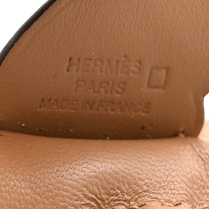 Hermes Milo Lambskin Matte Alligator Touch Grigri Rodeo Pegase Horse Bag Charm PM Chai 3 of 5