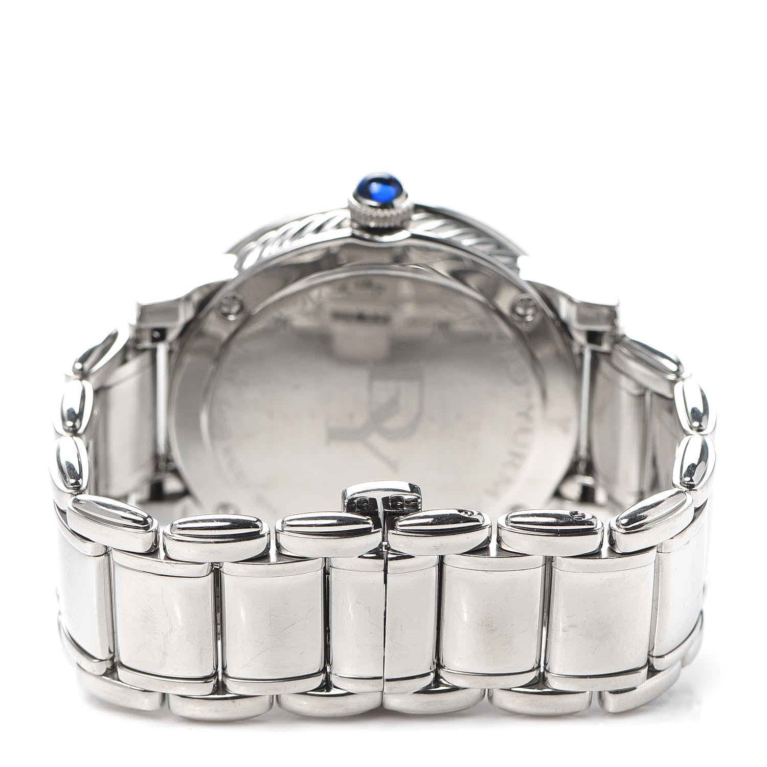 David Yurman Stainless Steel Diamond Bezel Mother of Pearl 38mm Classic Quartz Watch 3 of 4