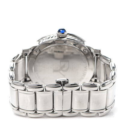 David Yurman Stainless Steel Diamond Bezel Mother of Pearl 38mm Classic Quartz Watch 3 of 4
