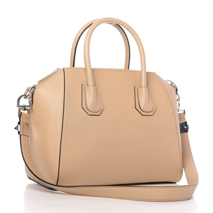 Givenchy Sugar Goatskin Small Antigona Beige Camel 3 of 10