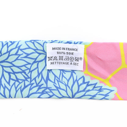 Hermes Silk The Three Graces Twilly Rose Bonbon Canard 3 of 4