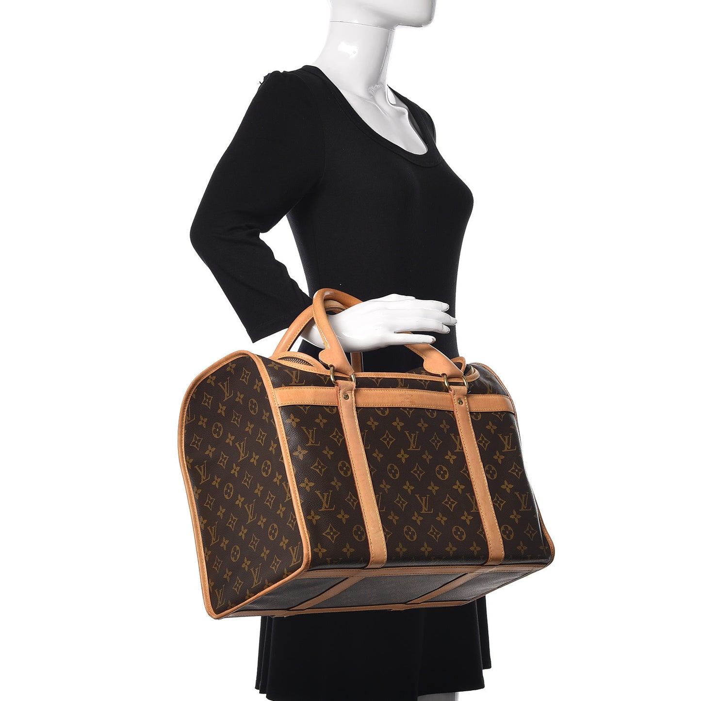 Monogram Sac Chaussures Shoes Carrier Case PM