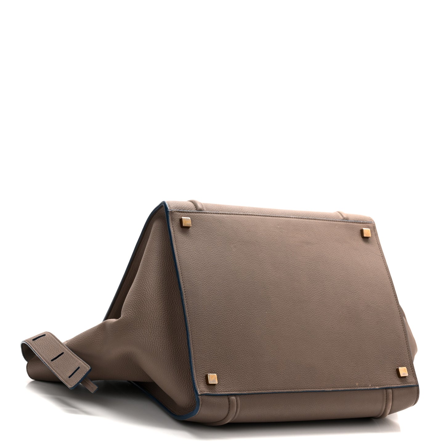Baby Grained Calfskin Medium Phantom Luggage Taupe