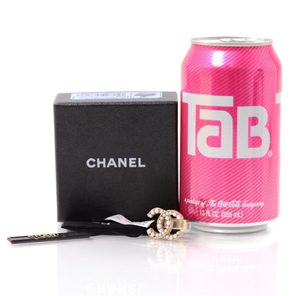 Chanel Pearl CC Ring 7 5 of 5