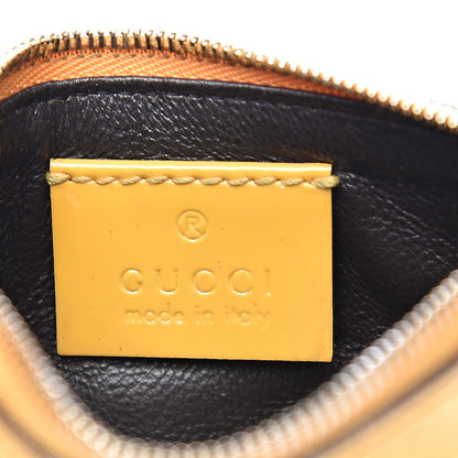 Gucci Patent Microguccissima Key Case Bumblebee 5 of 7