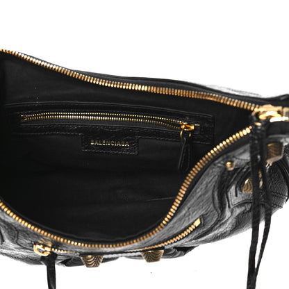 Balenciaga Agneau Arena Small Le Cagole Shoulder Bag Black 5 of 12