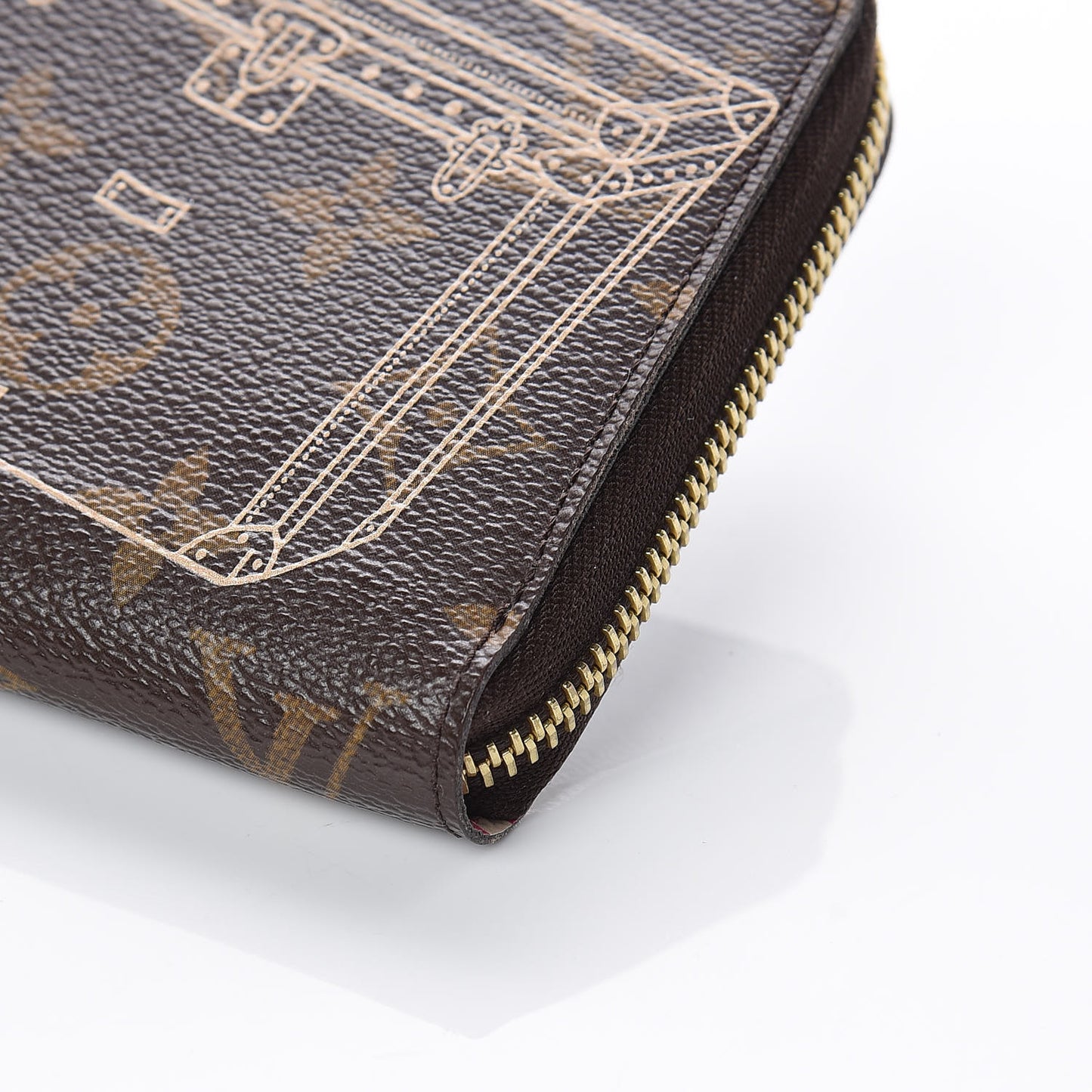 Monogram 2014 Christmas Animation Zippy Wallet