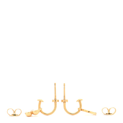 Louis Vuitton Brass Blooming Earrings Gold 3 of 4
