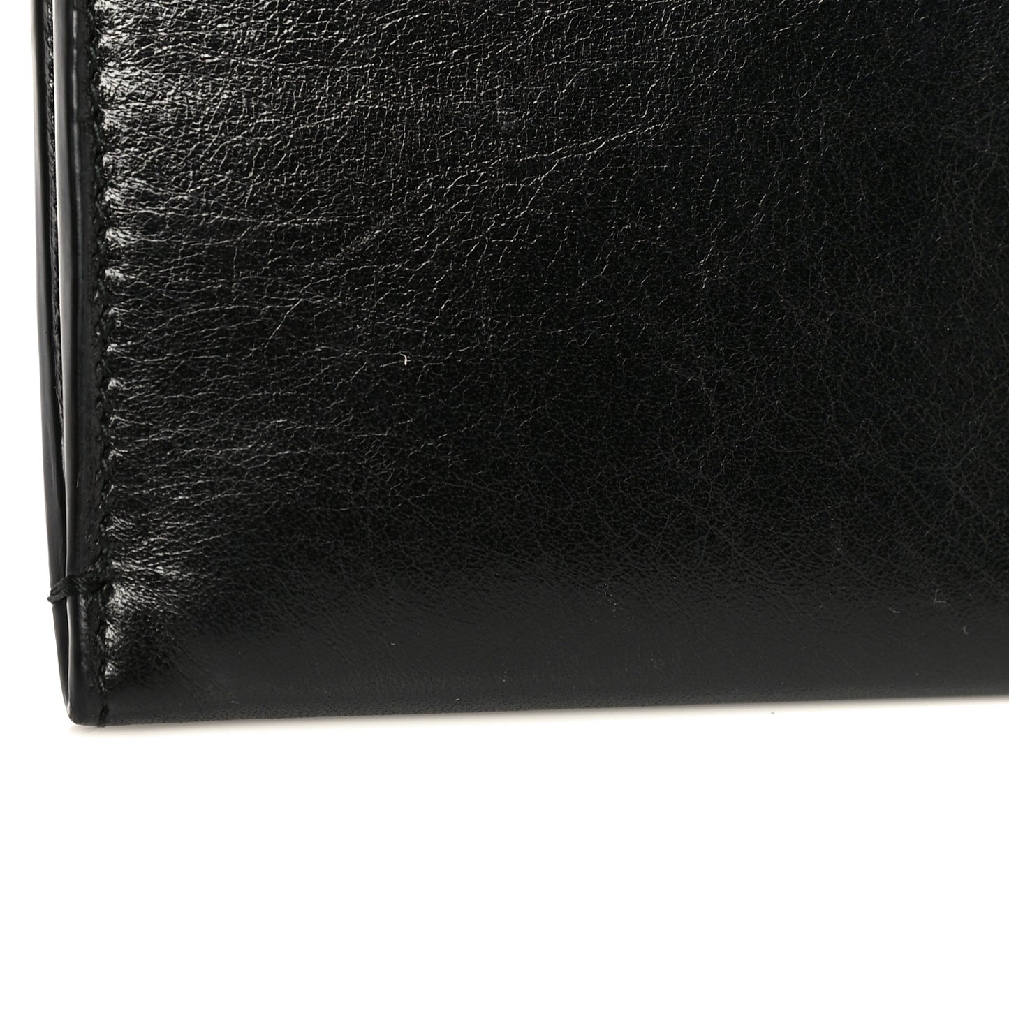 Calfskin 30 Montaigne Chain Pouch Black
