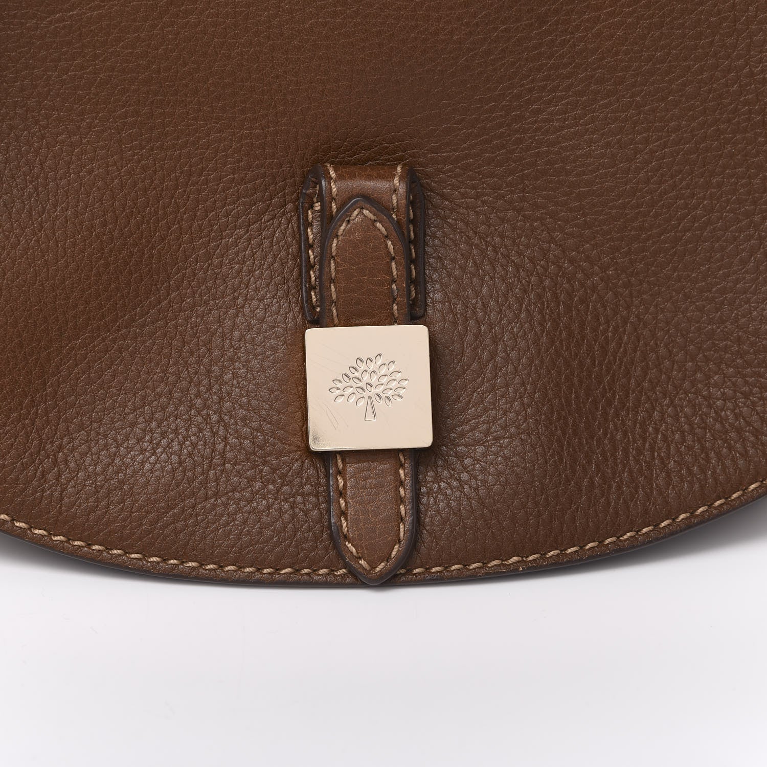 Mulberry Soft Small Grain Tessie Satchel Brown 10 of 10