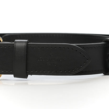 Louis Vuitton Calfskin Odeon PM Adjustable Shoulder Strap Black 6 of 8