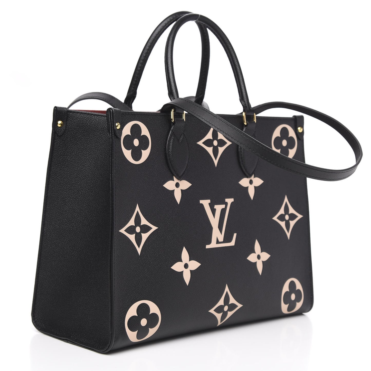 Empreinte Monogram Giant Onthego MM Black Beige