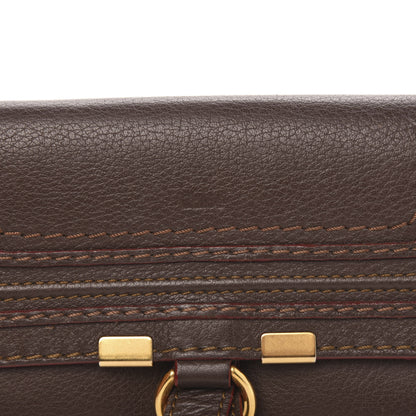 Chloe Calfskin Marcie Continental Flap Wallet Truffle 7 of 12