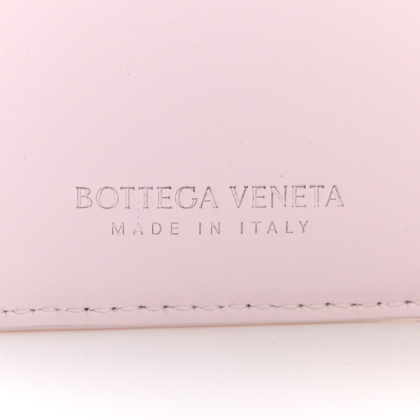 Nappa Intrecciato Bifold Zip Wallet Bliss Washed