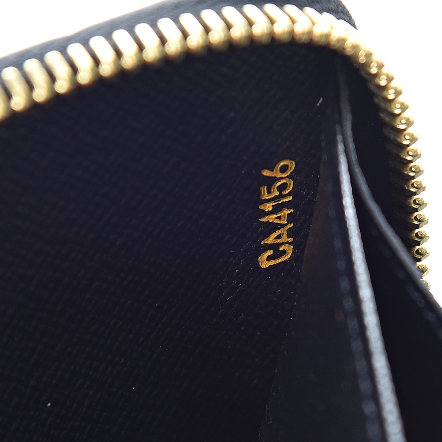 Epi Damier Race Zippy Wallet Black Yellow