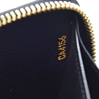 Louis Vuitton Epi Damier Race Zippy Wallet Black Yellow 7 of 9